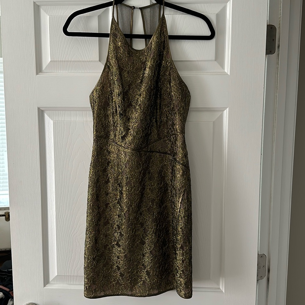 BCBG holiday mini dress